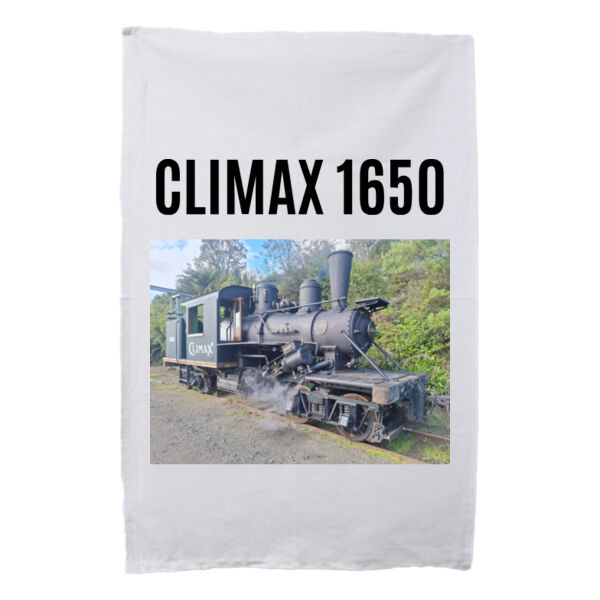 Climax 1650 Heritage Tea Towel | Railway Kitchen Décor Thumbnail